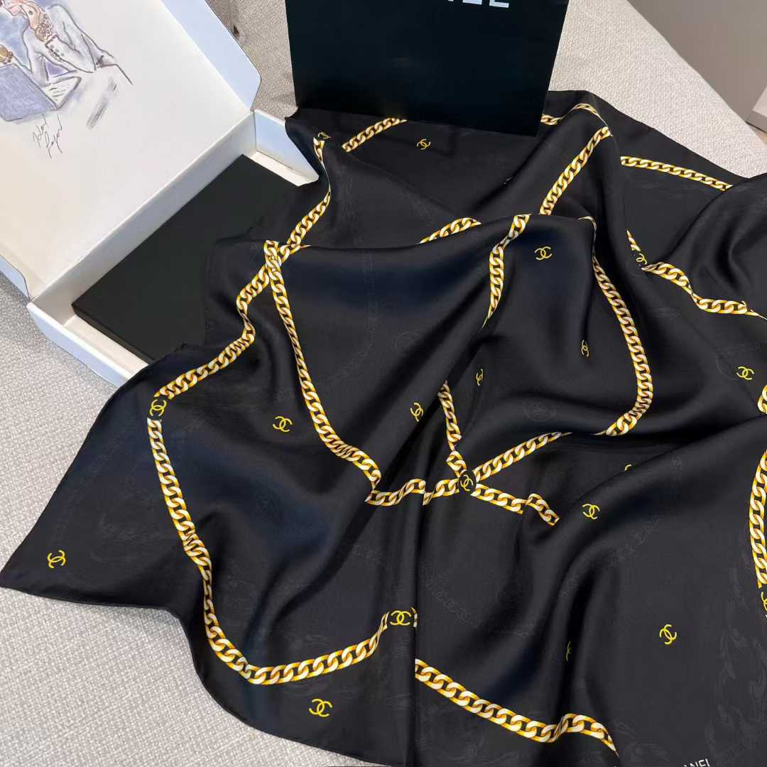 Chanel Silk scarf view 8