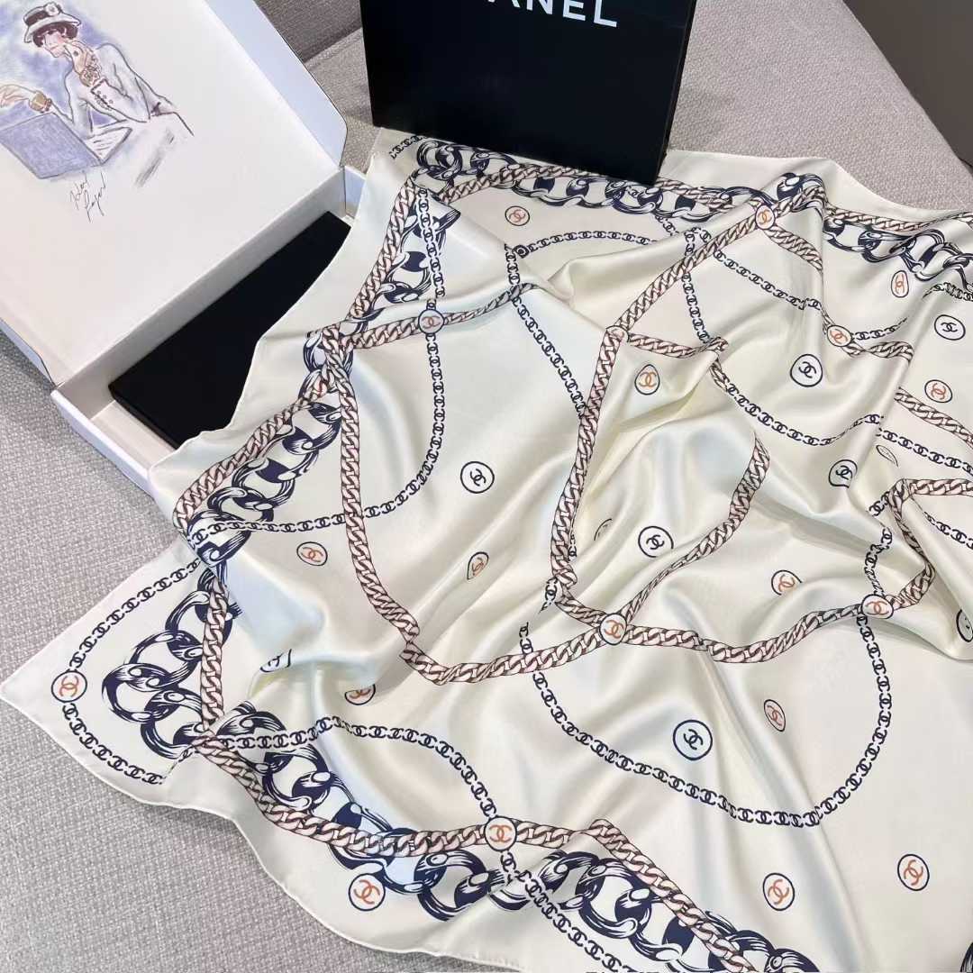 Chanel Silk scarf view 8