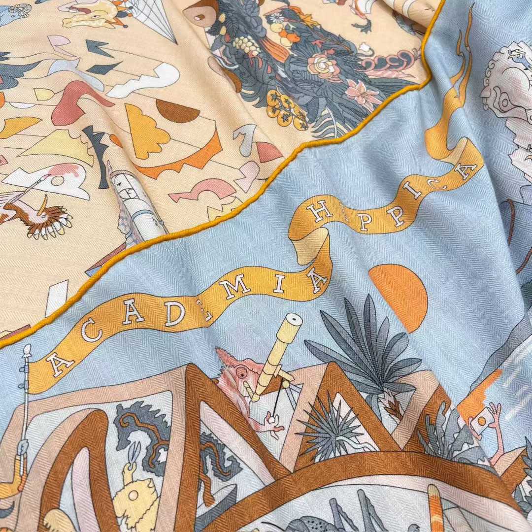 Hermès Silk scarf view 4