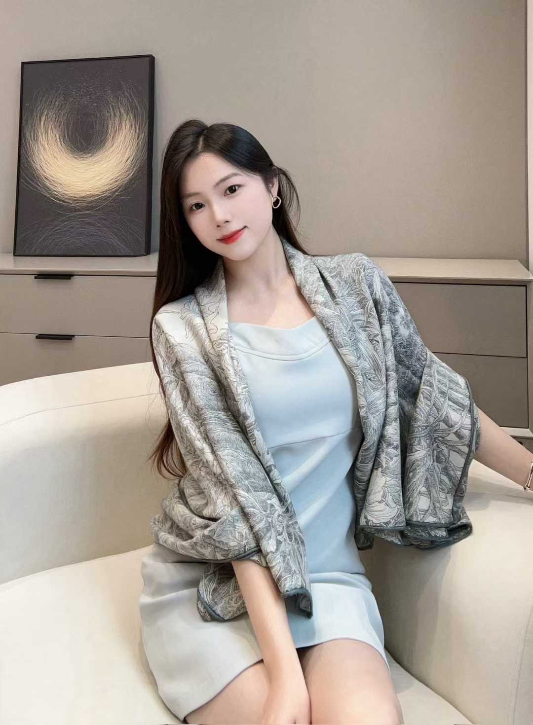 Hermès Silk scarf view 2