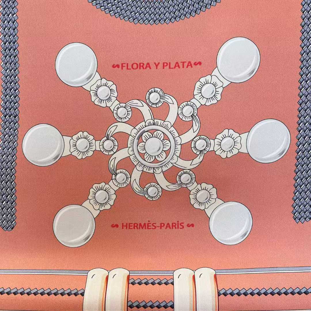 Hermès Silk scarf view 2