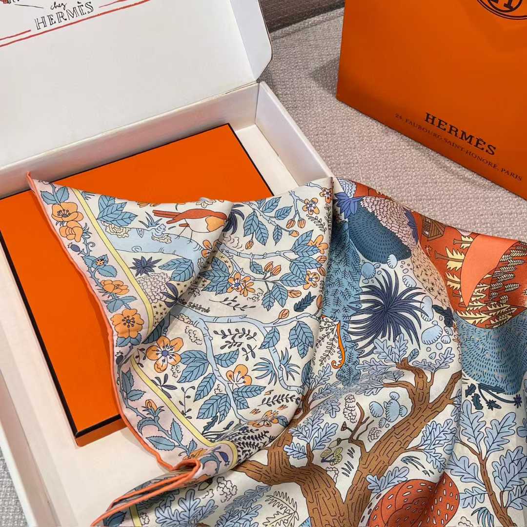 Hermès Silk scarf view 3