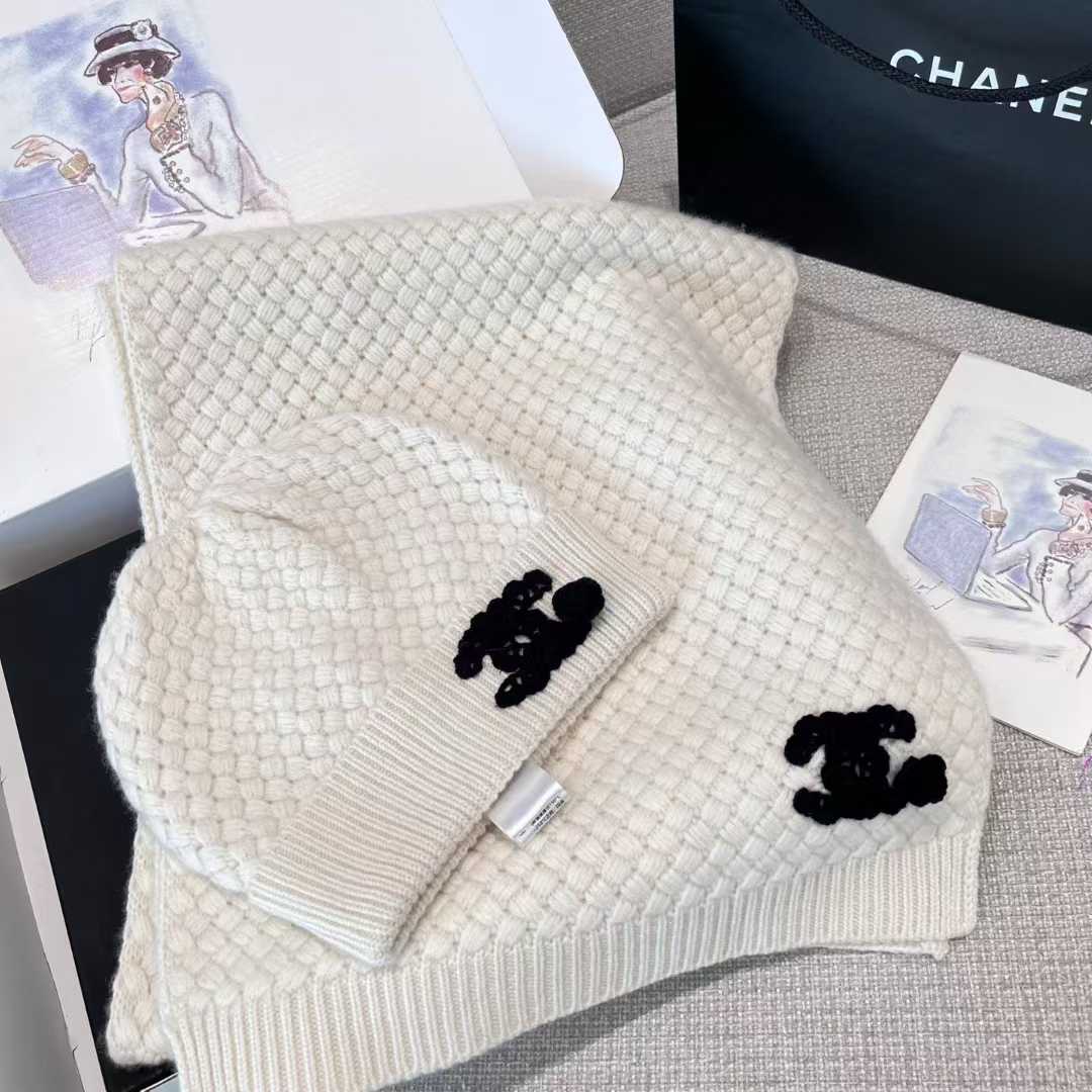 Chanel Scarf two piece set view 5