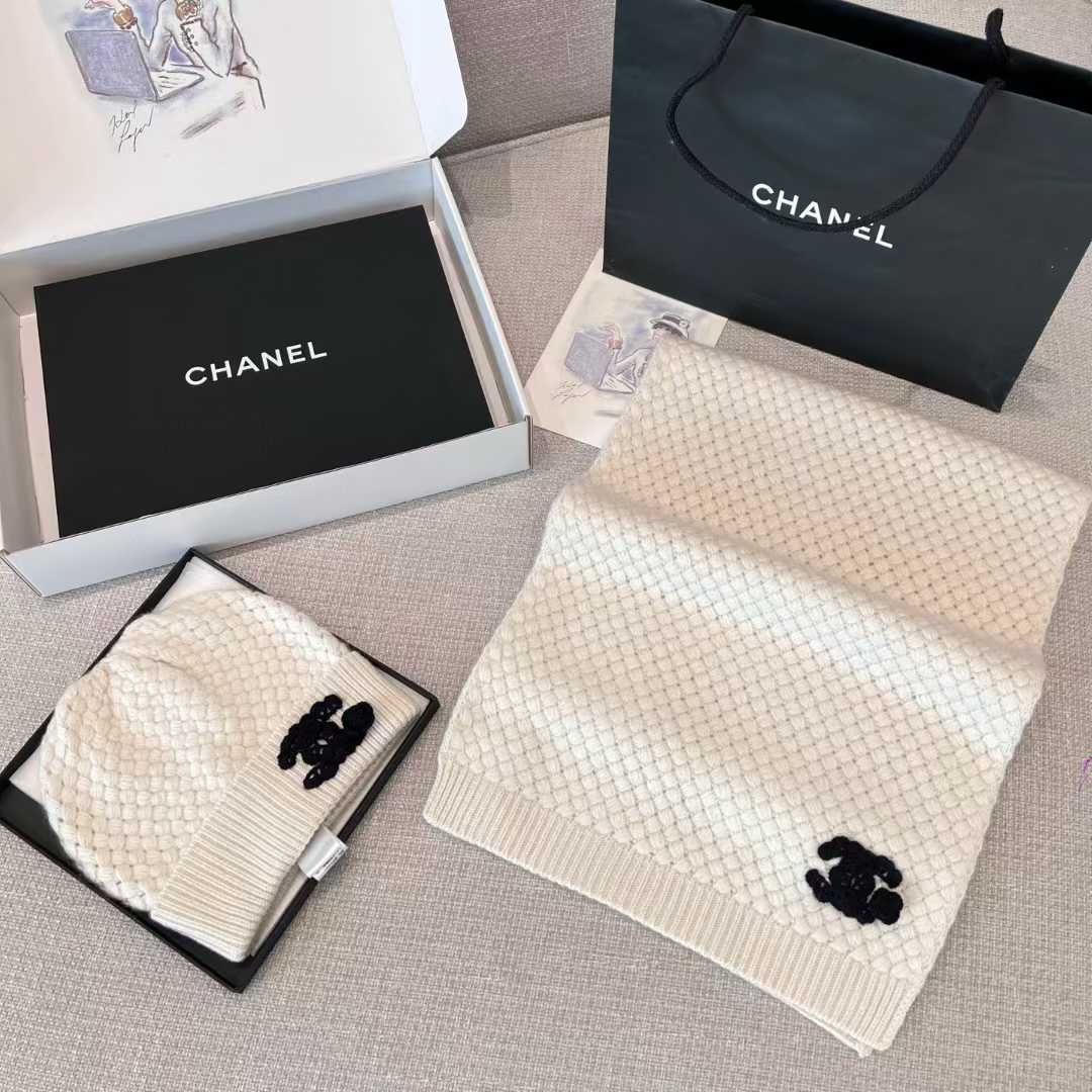 Chanel Scarf two piece set view 6