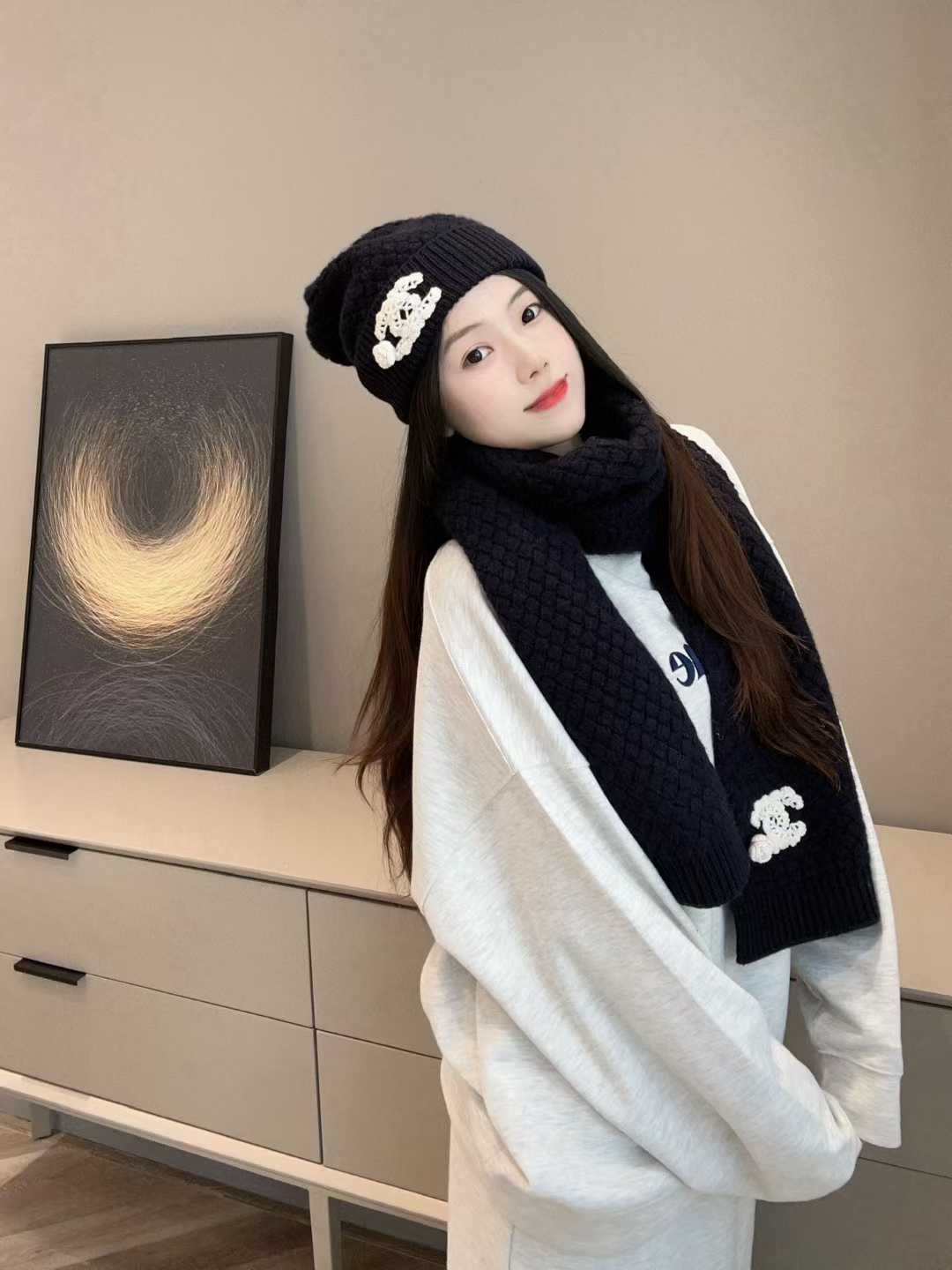 Chanel Scarf two piece set view 7