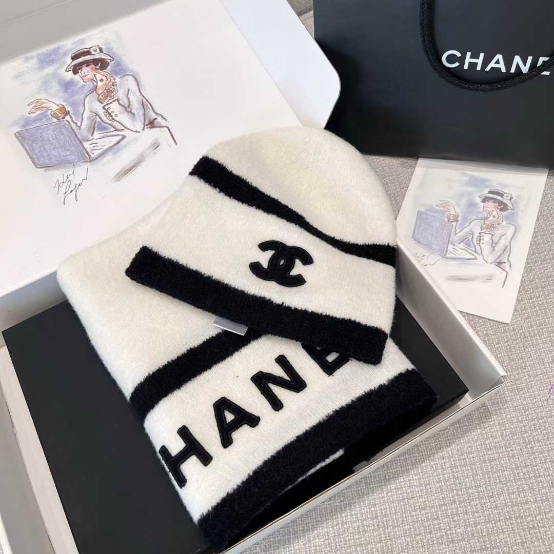 Chanel Scarf two piece set view 19