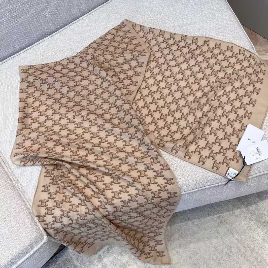 Celine Arc de Triomphe scarf view 13