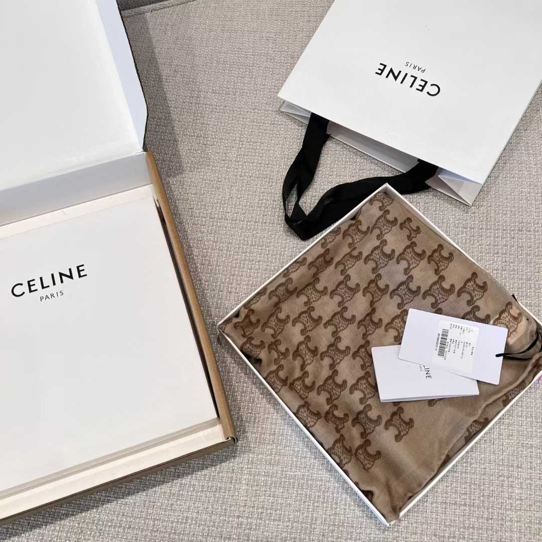 Celine Arc de Triomphe scarf view 14