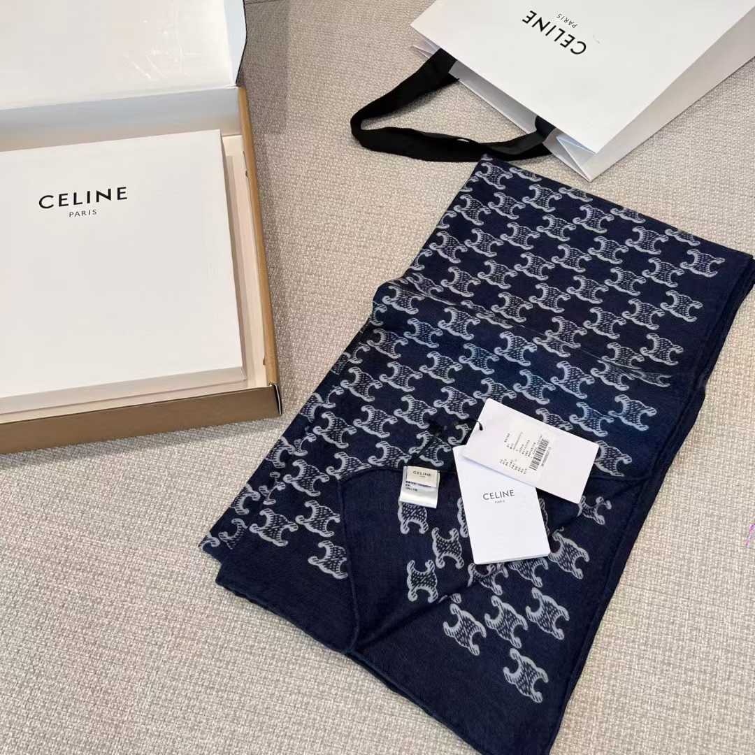 Celine Arc de Triomphe scarf view 3
