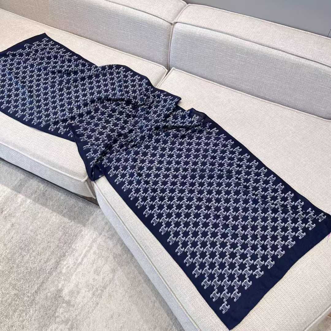 Celine Arc de Triomphe scarf view 5