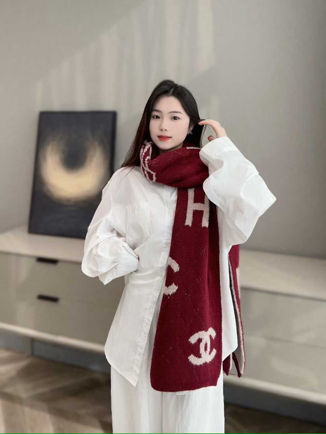 Chanel Scarf view 9