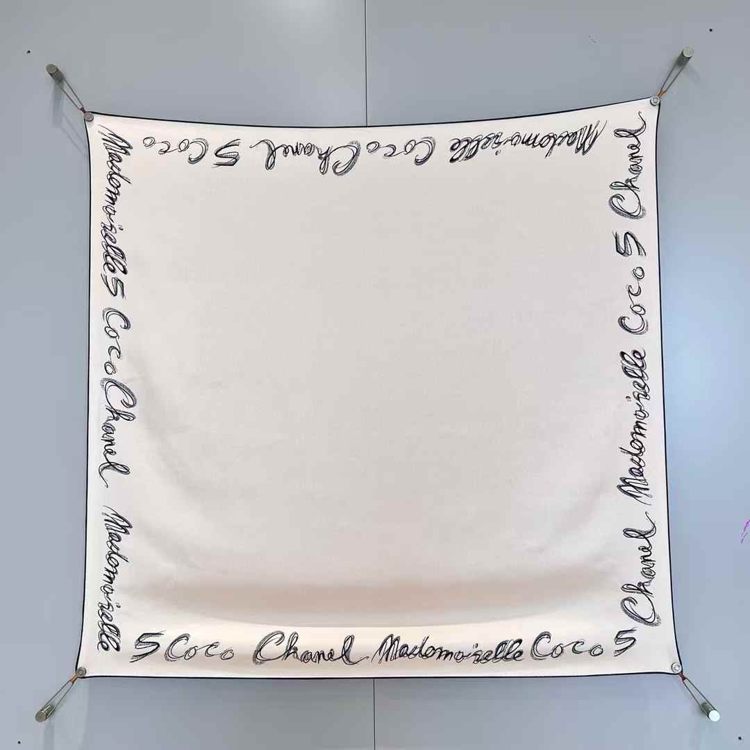 Chanel Square scarf view 1
