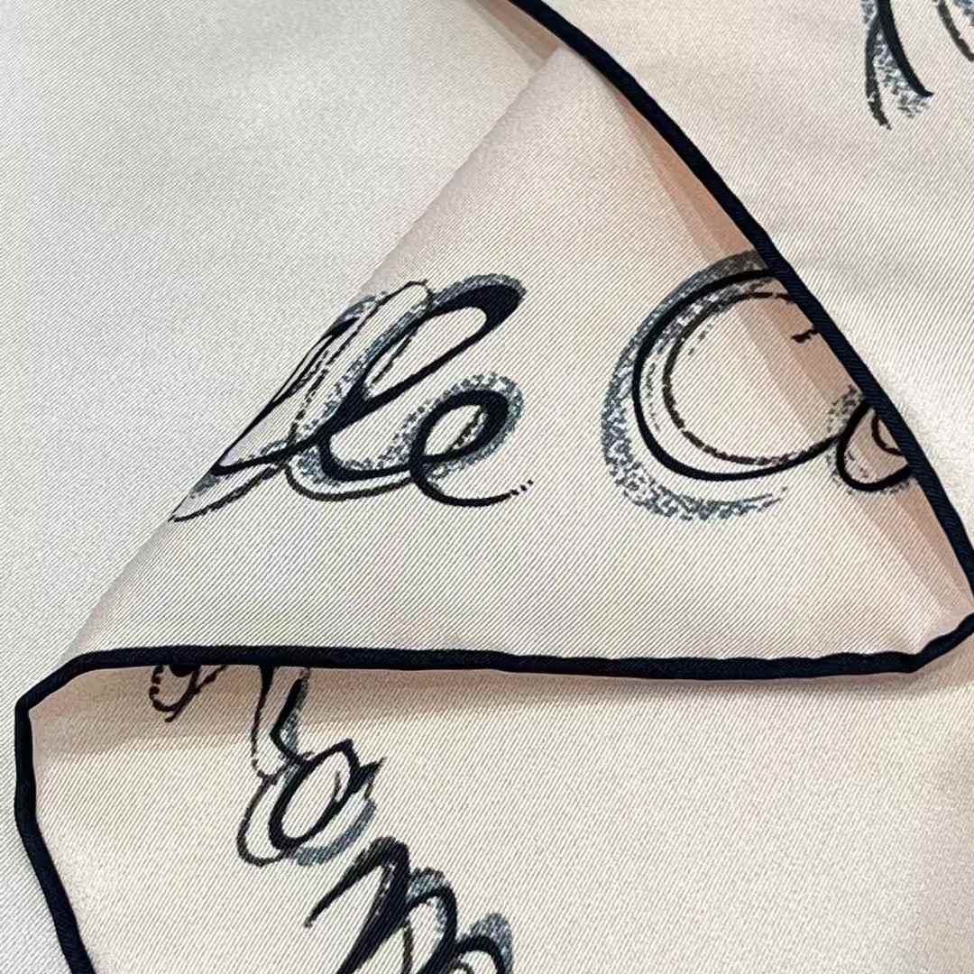 Chanel Square scarf view 5