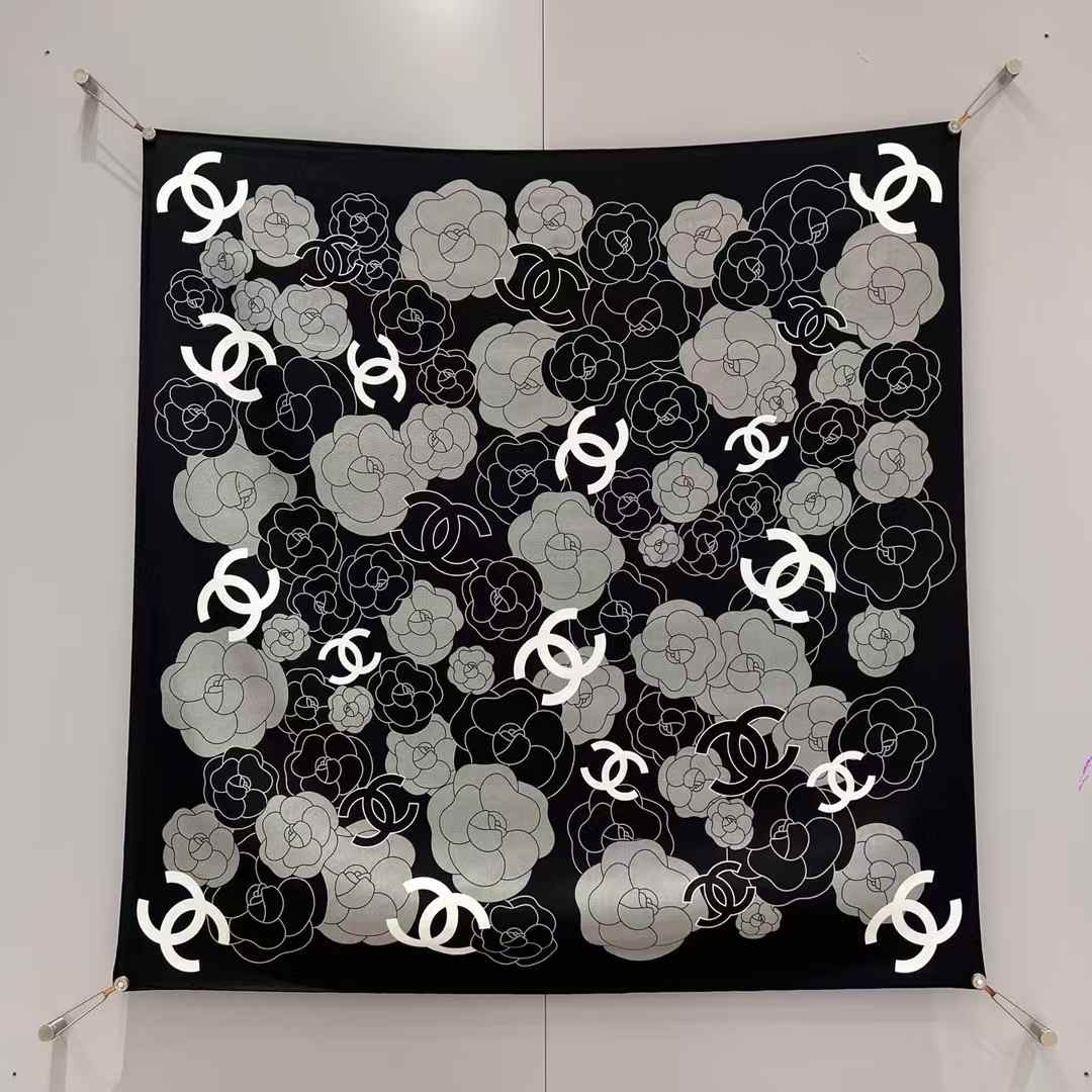 Chanel Square scarf view 1