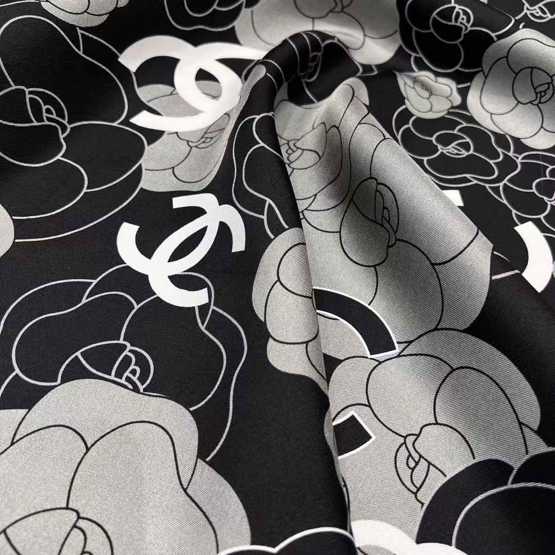 Chanel Square scarf view 4