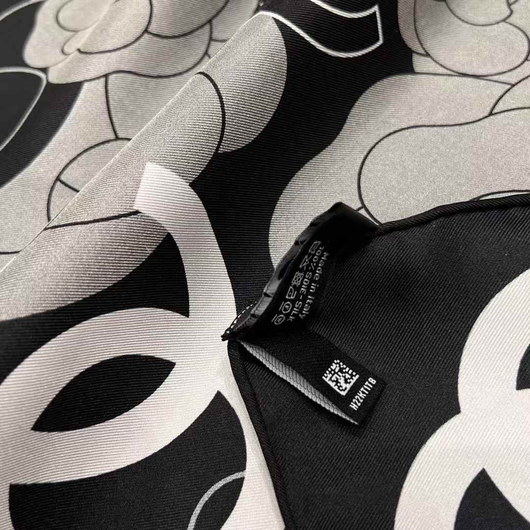 Chanel Square scarf view 5