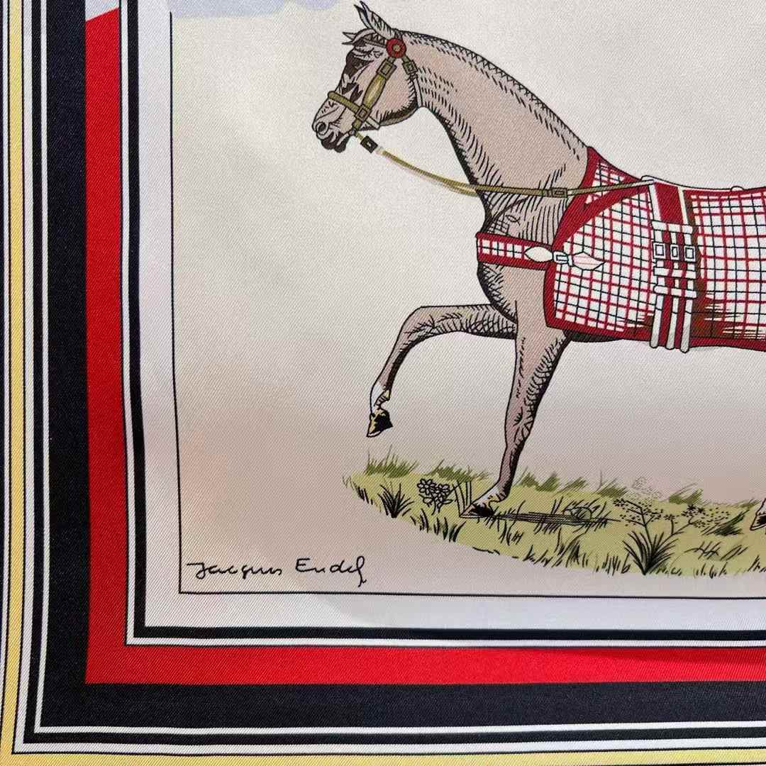 Hermès Square scarf view 2