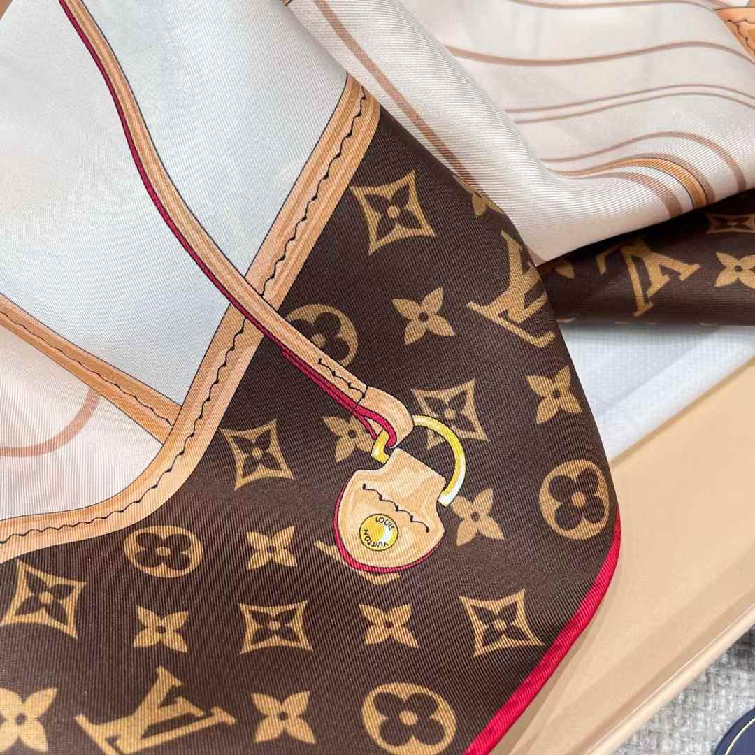 Louis Vuitton Square scarf view 6