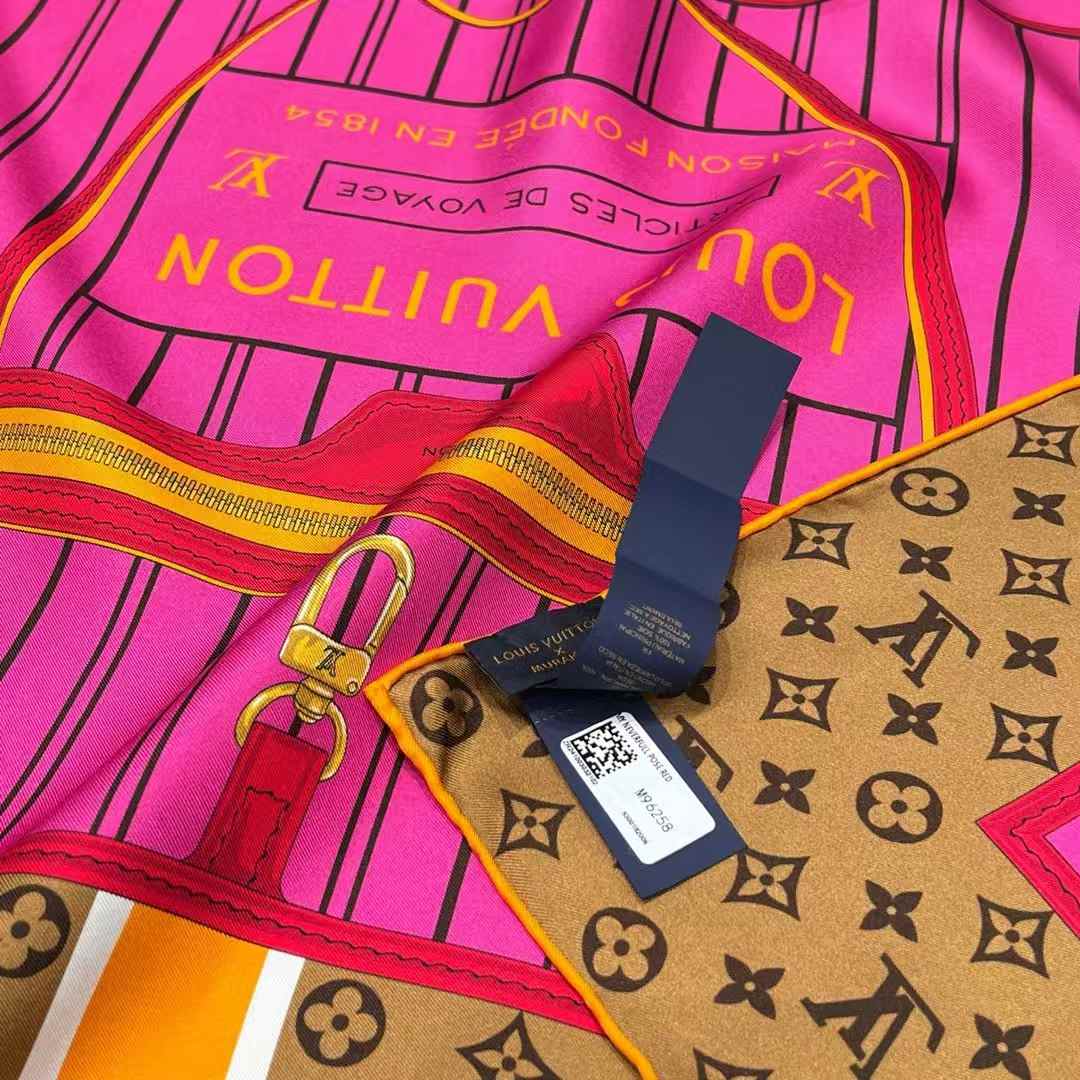 Louis Vuitton Square scarf view 3