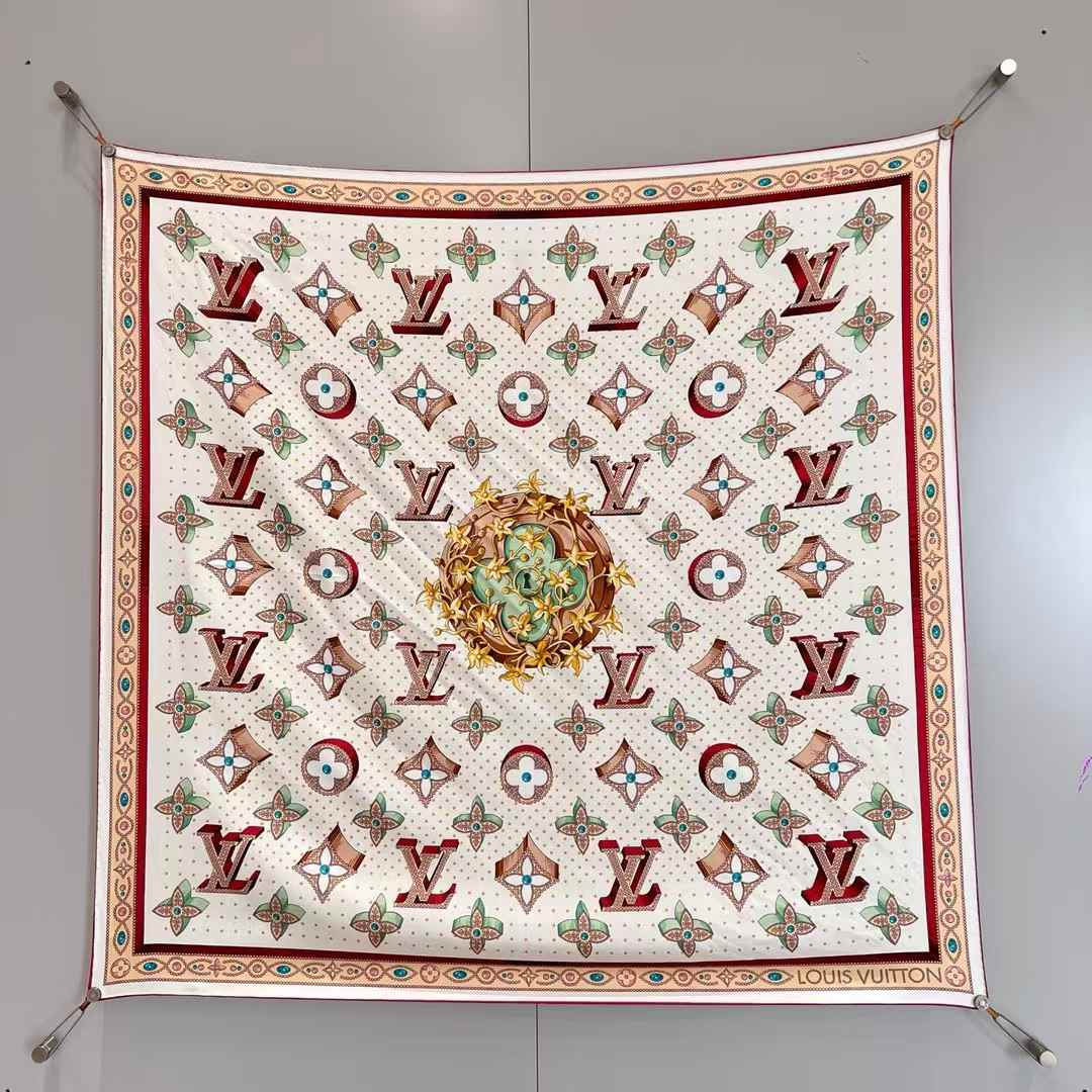 Louis Vuitton Square scarf view 1