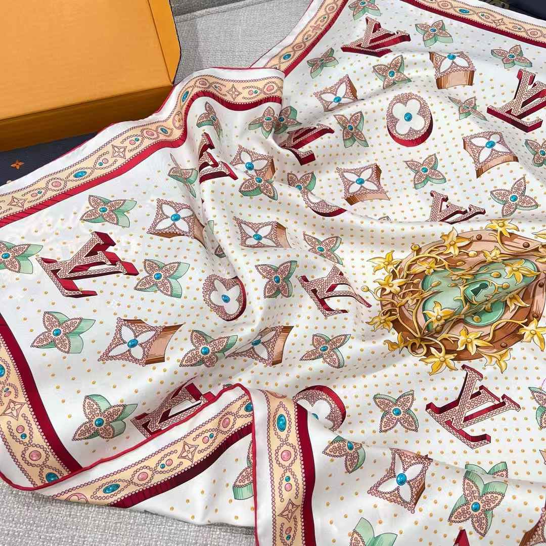 Louis Vuitton Square scarf view 2