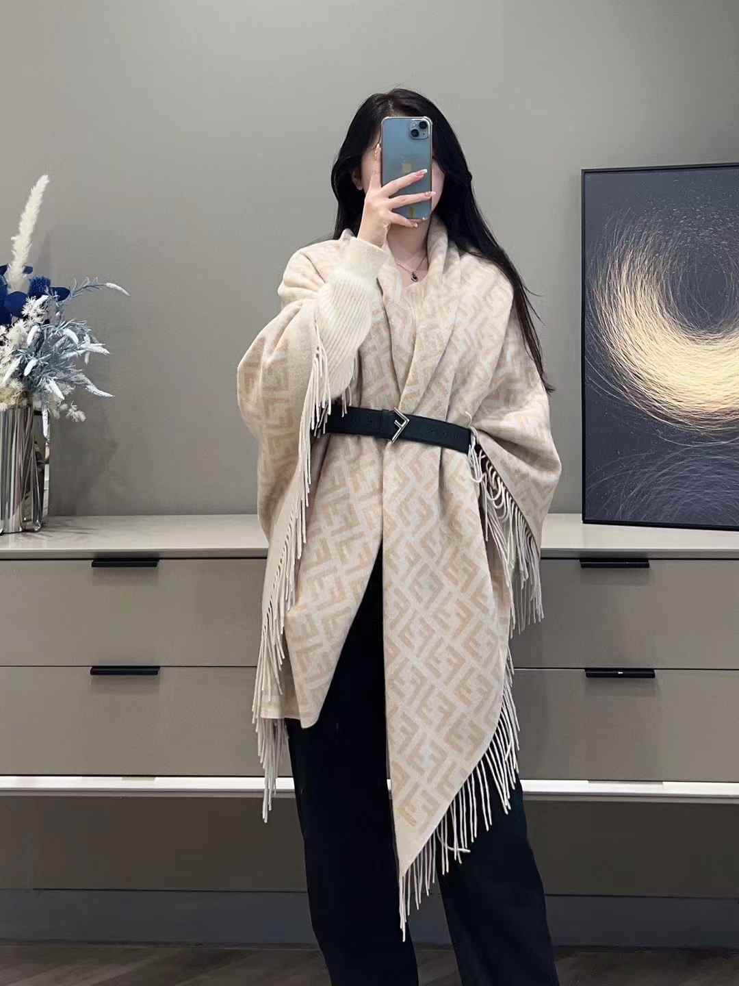 Fendi Blanket&Eye mask view 1