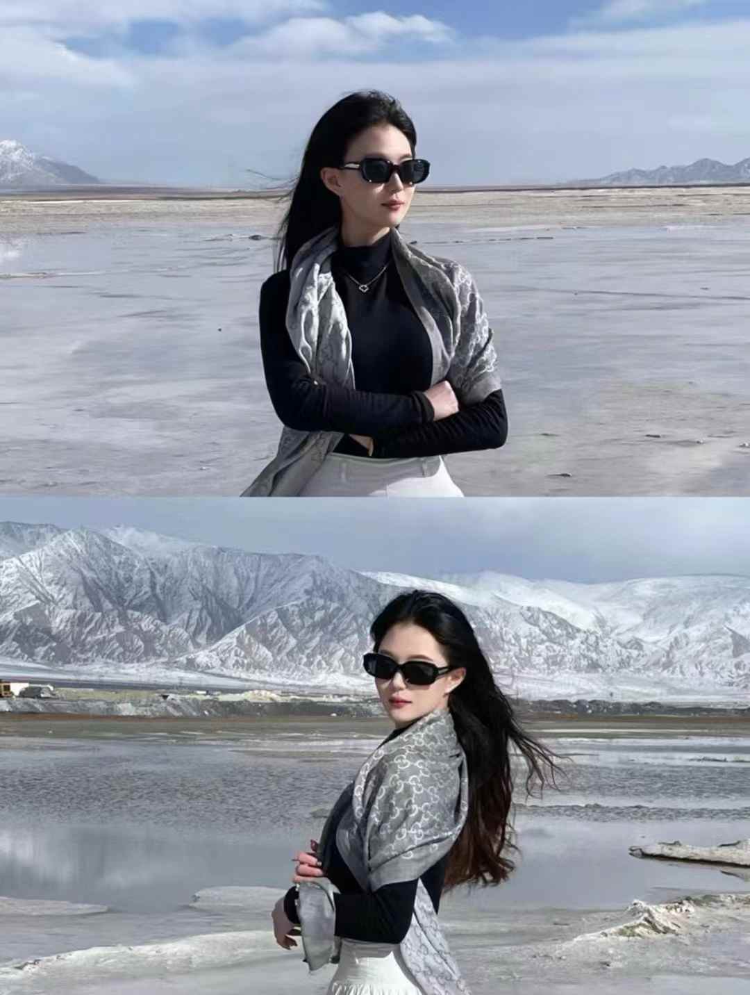 Gucci Double scarf view 10