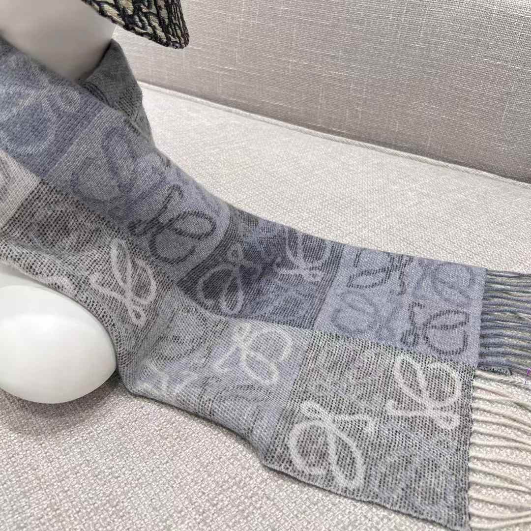 Loewe Double-sided chess-style scarf view 8