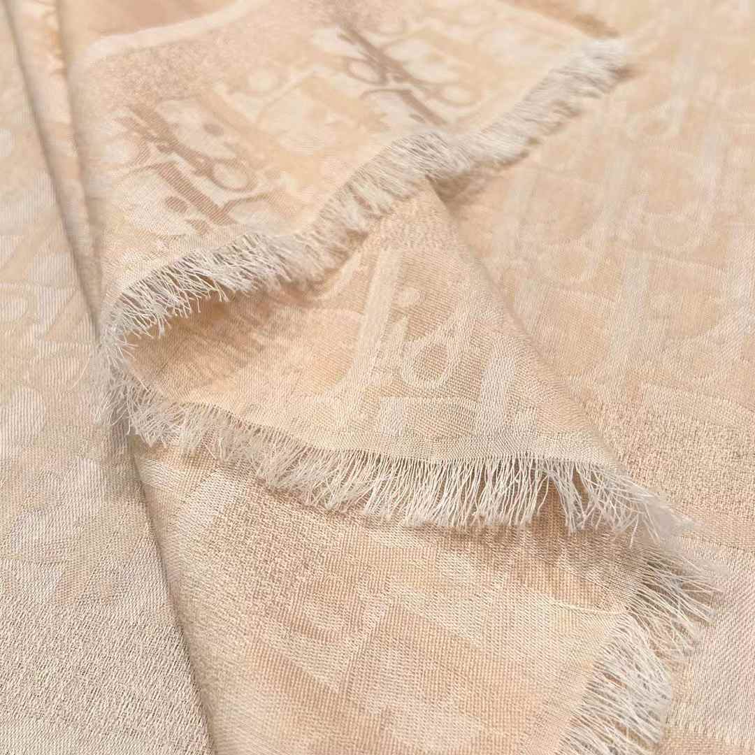 Dior Denim series letter scarf view 3