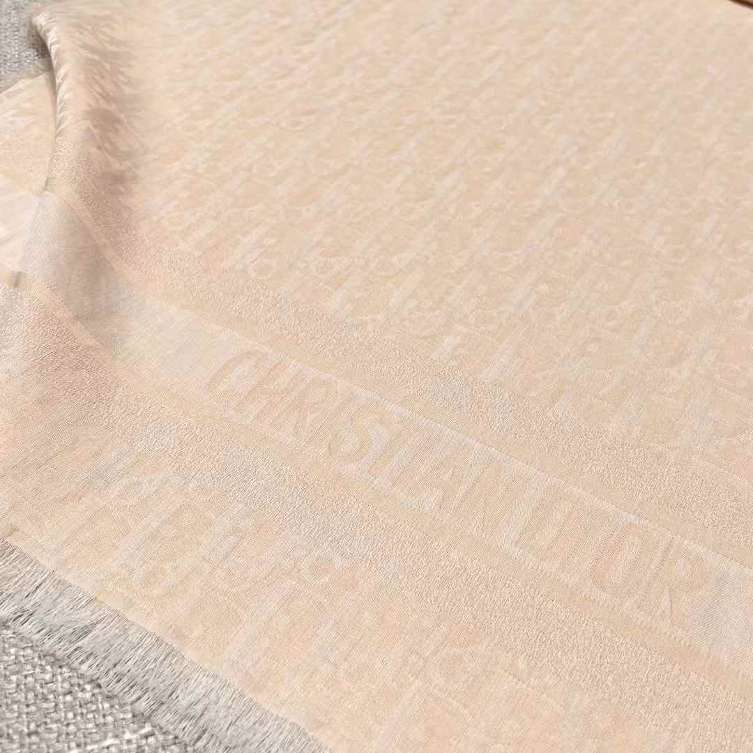 Dior Denim series letter scarf view 5