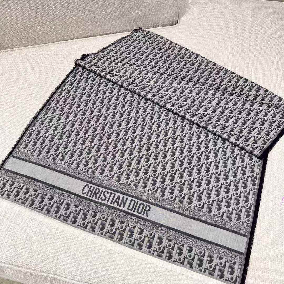 Dior NEW Denim series letter scarf view 2