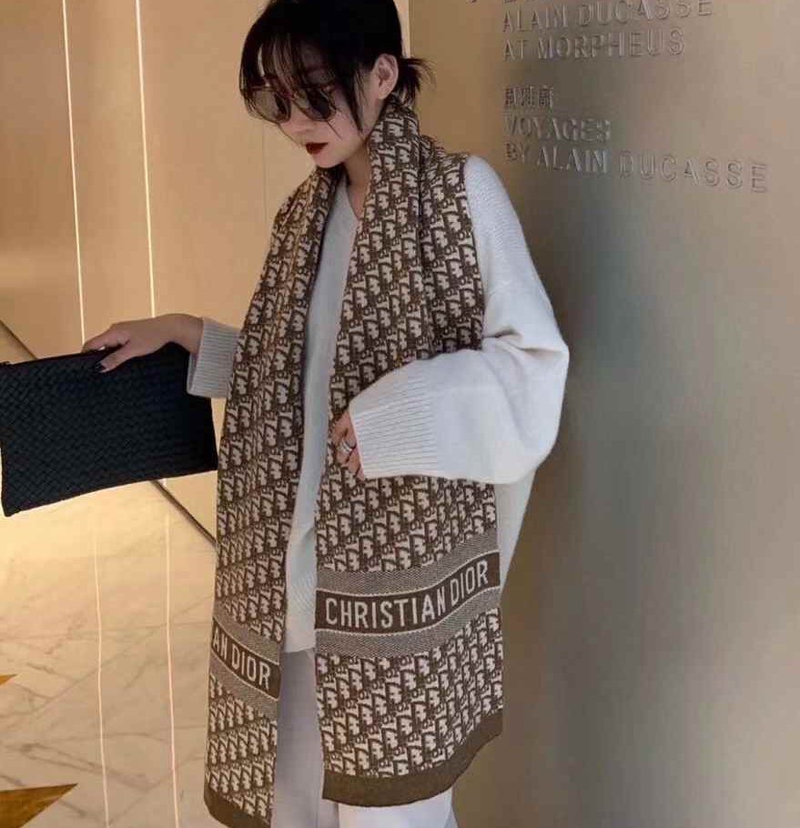 Dior Wool scarf view 1