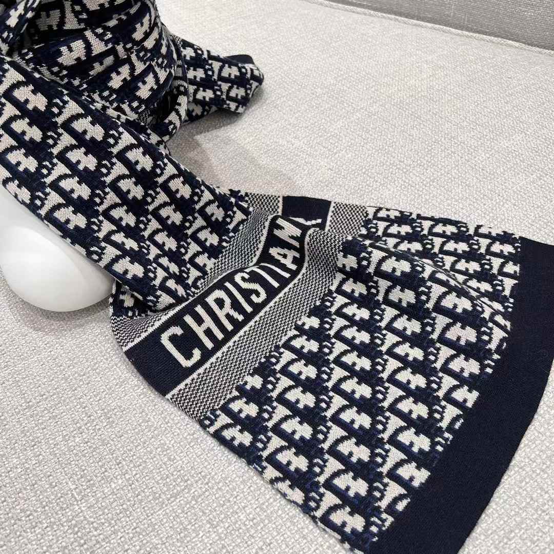 Dior Wool scarf view 6
