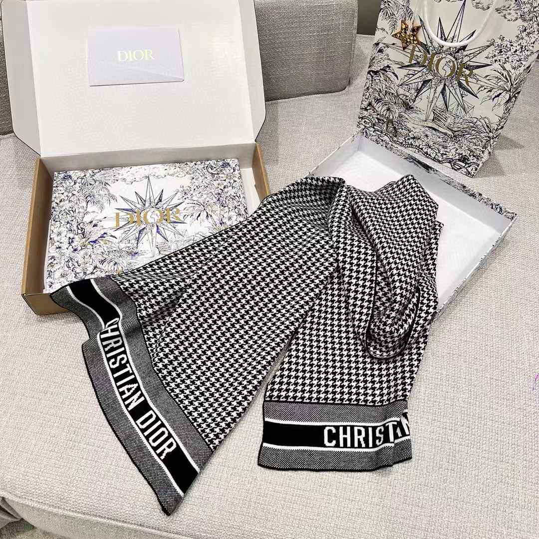 Dior Thousand bird scarf view 8