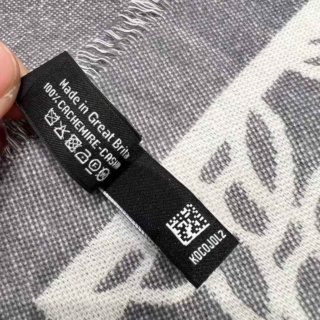 Chanel camellia scarf view 4