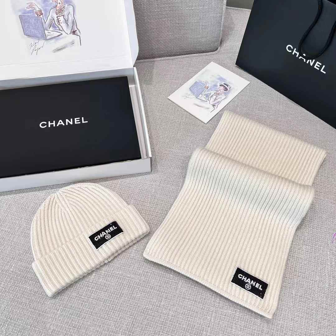 Chanel Scarf & Cold Hat view 2