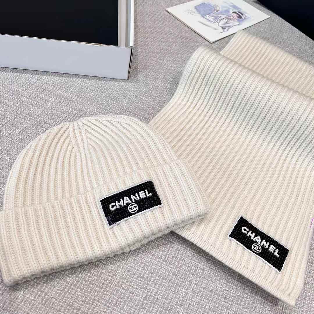 Chanel Scarf & Cold Hat view 3