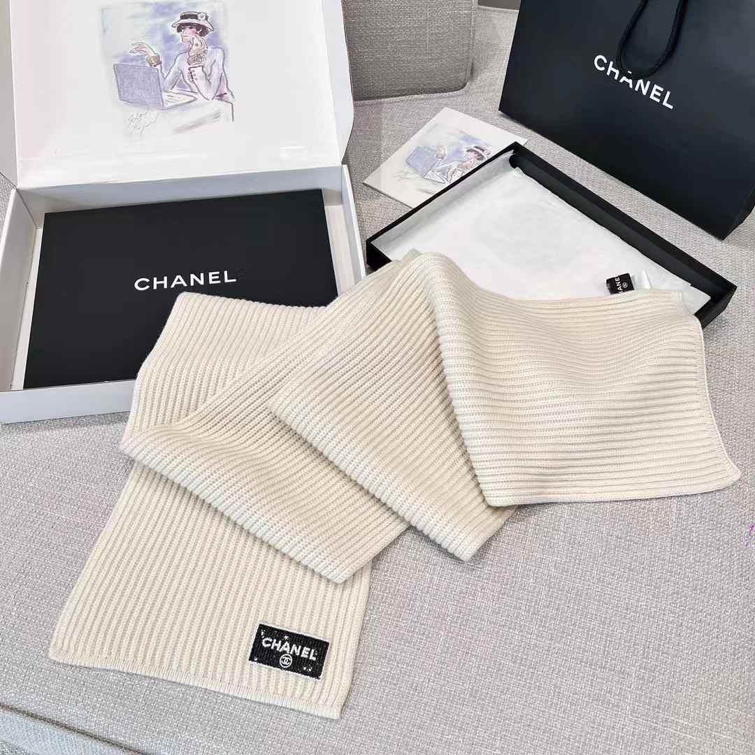 Chanel Scarf & Cold Hat view 4