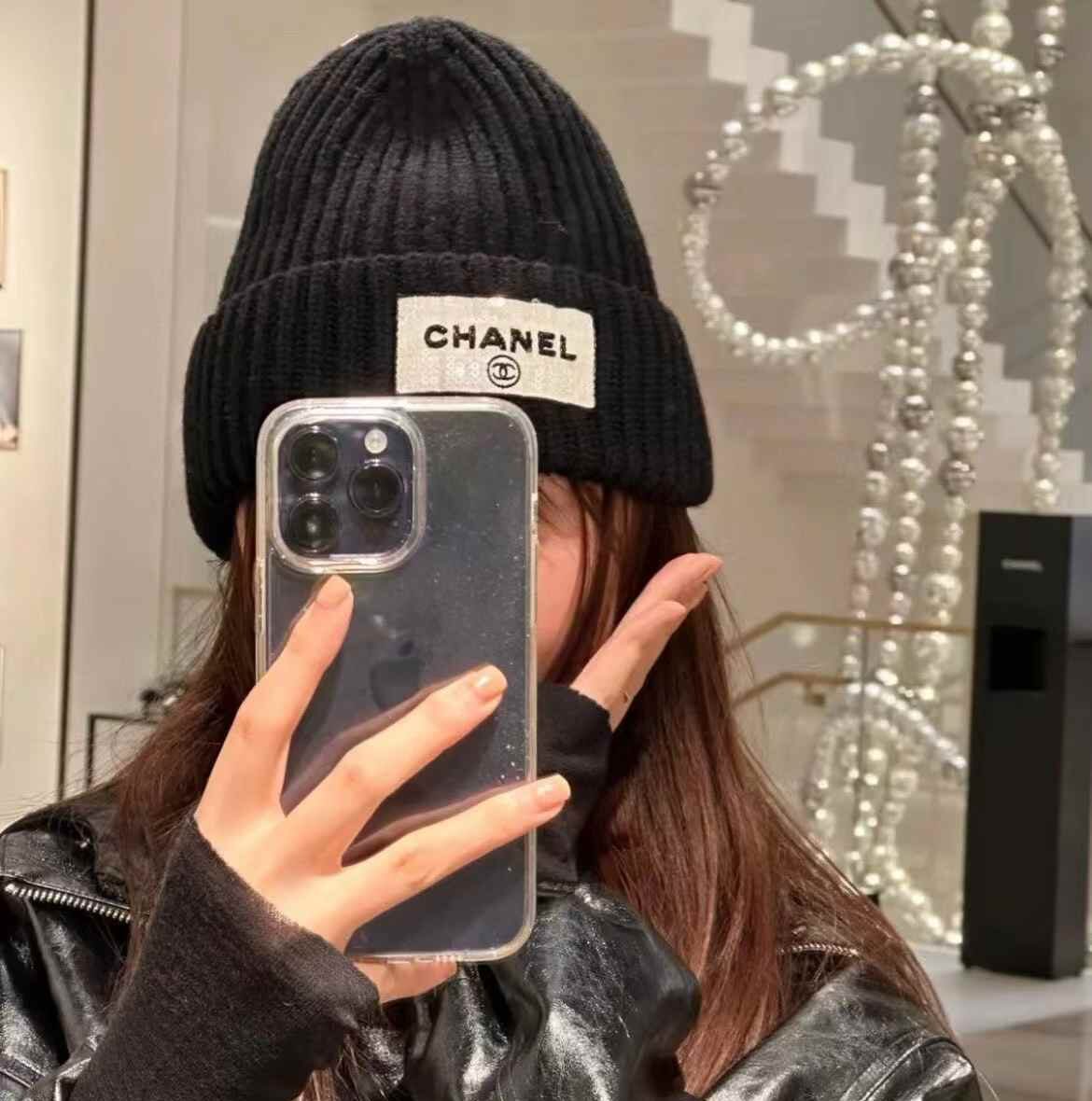 Chanel 23K Scarf & Cold Hat view 1