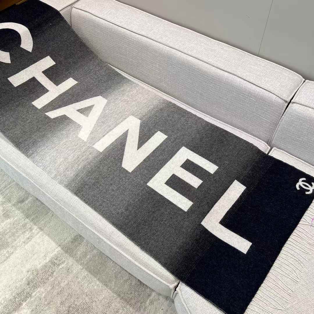 Chanel Gradient scarf view 2
