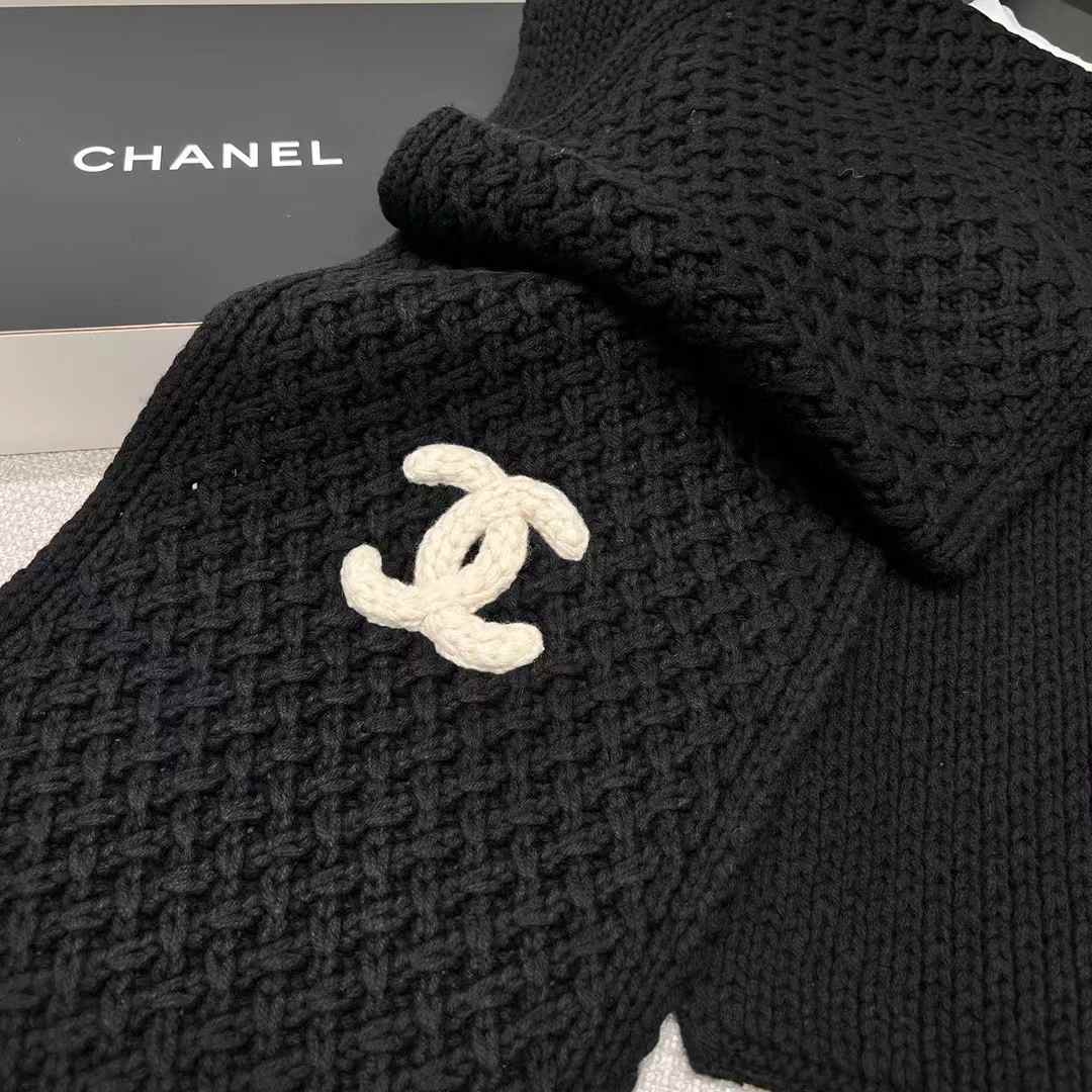 Chanel LOGO Scarf view 6