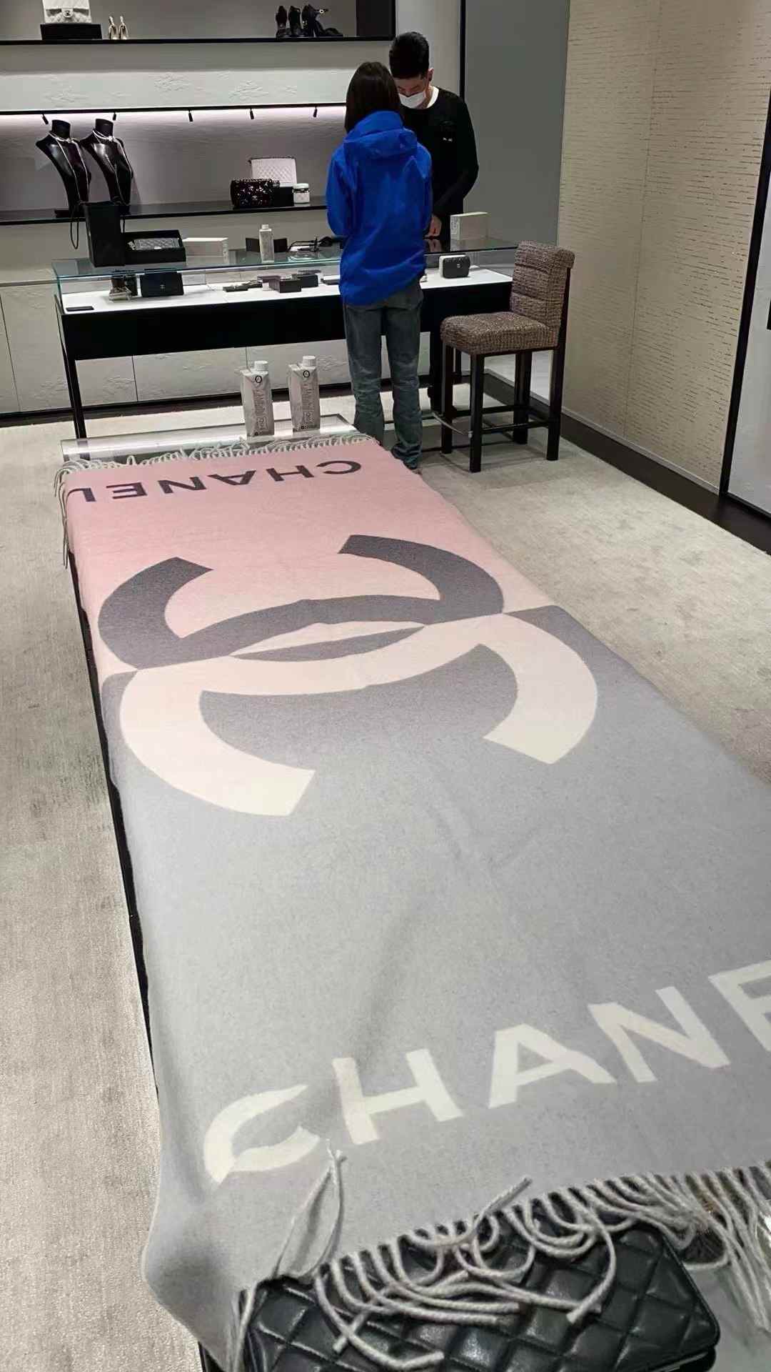 Chanel 23P LOGO Scarf view 7