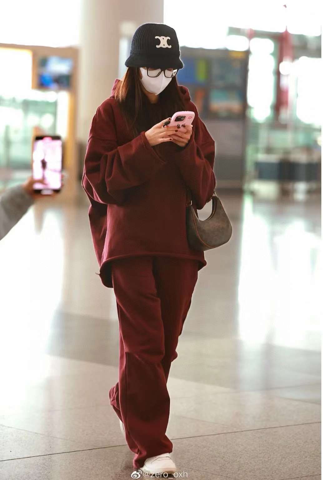 Celine Cashmere Scarf& BEANIE view 11