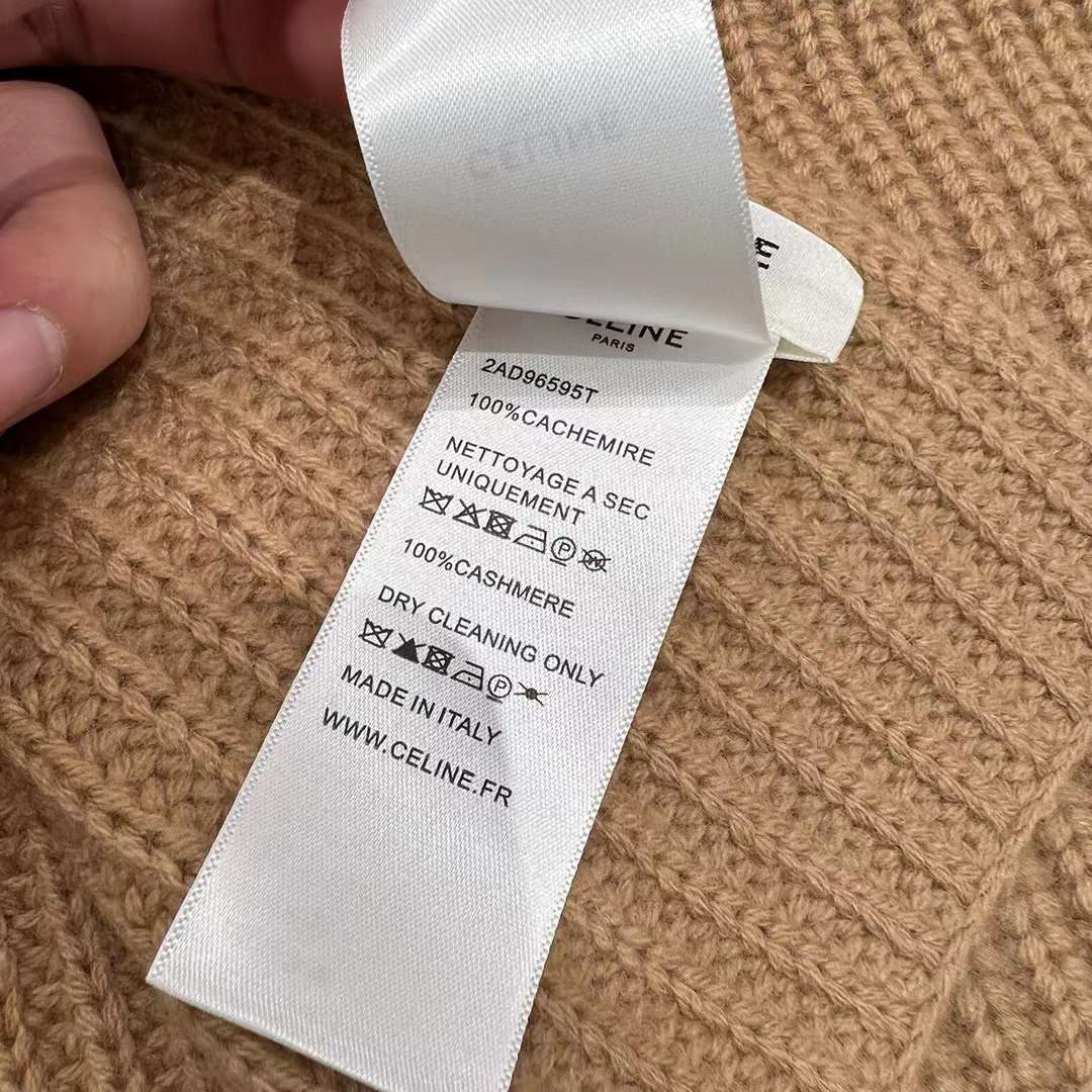 Celine Cashmere Scarf& BEANIE view 5