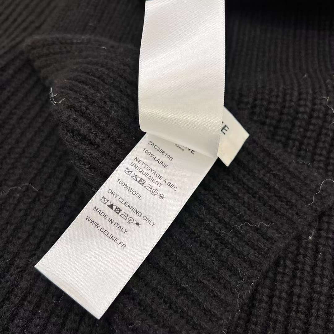 Celine Cashmere Scarf& BEANIE view 6