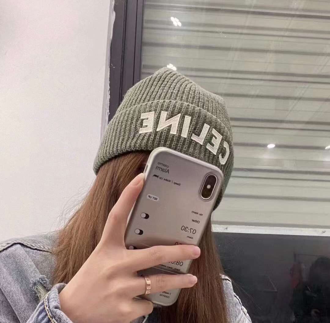 Celine Cashmere Scarf& BEANIE view 1