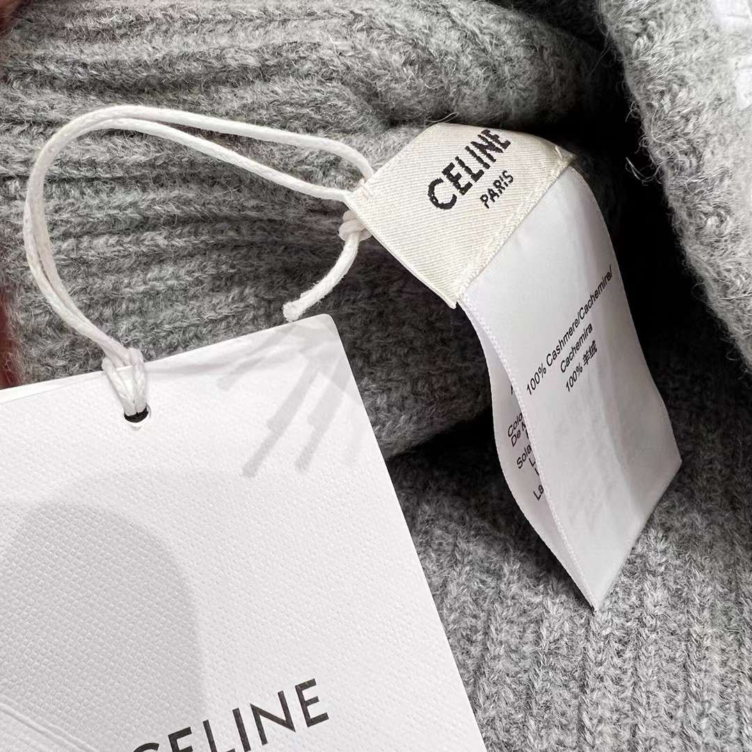Celine Cashmere Scarf& BEANIE view 4
