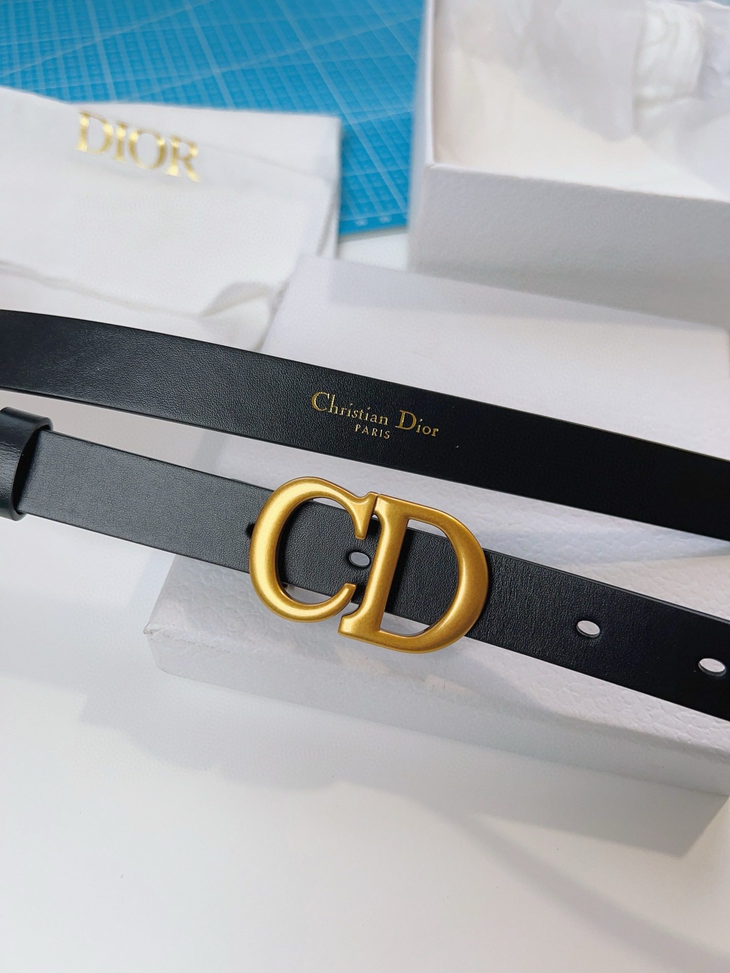 Dior LOGO belt view 12