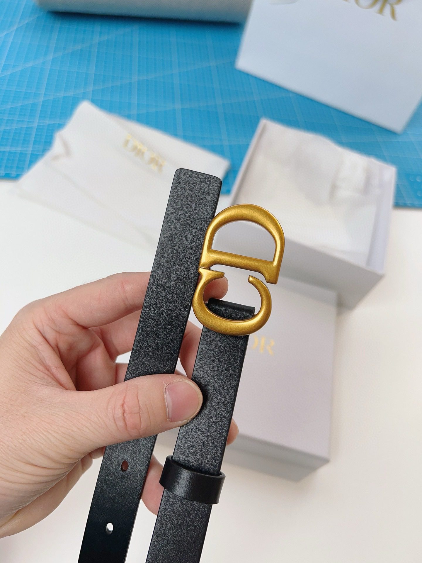 Dior LOGO belt view 15