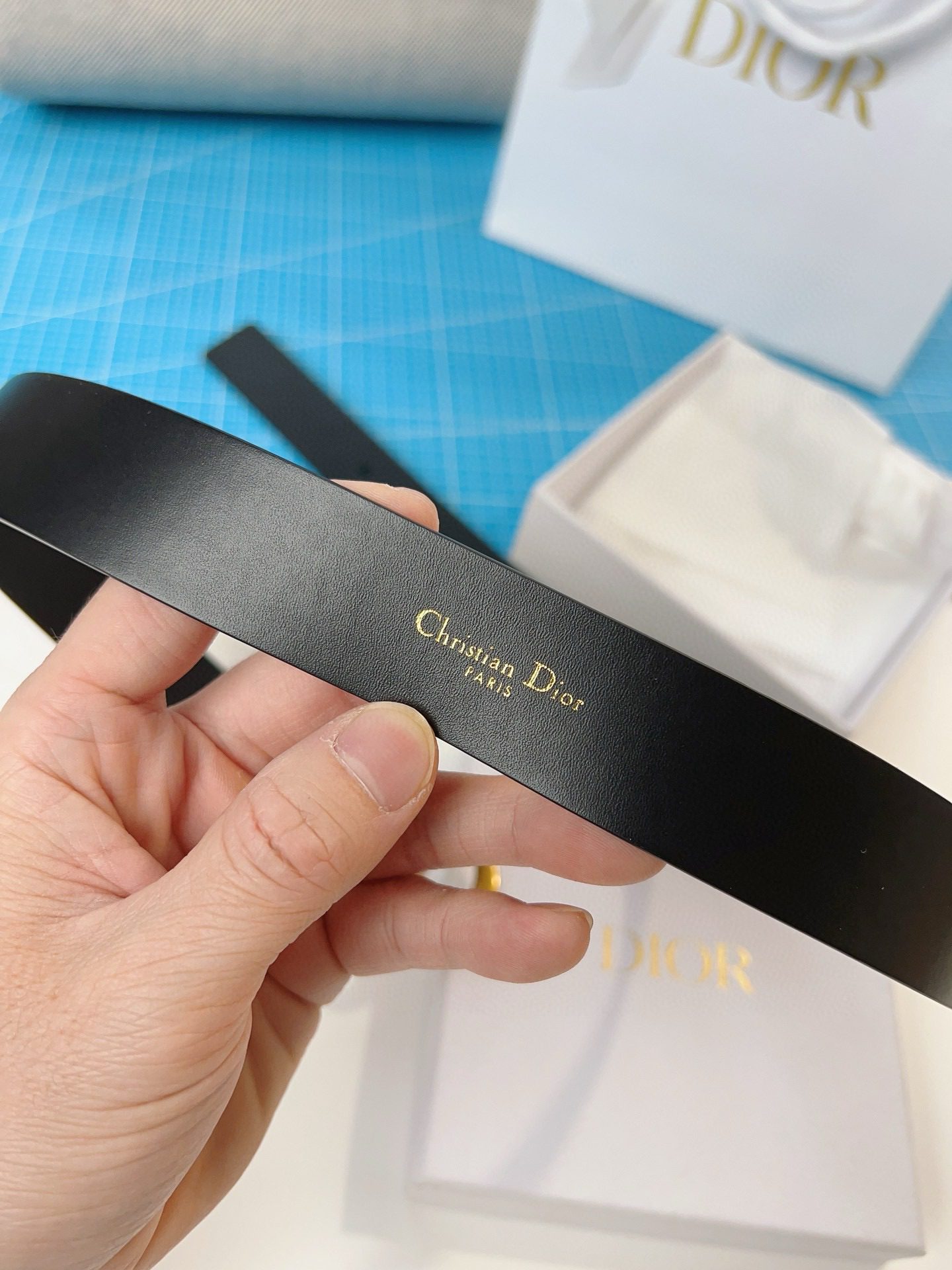 Dior LOGO belt view 7